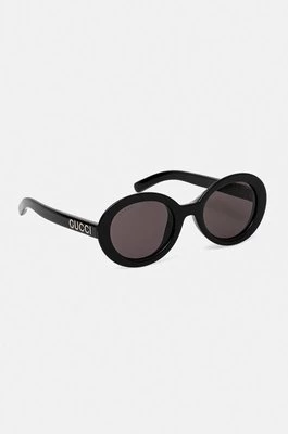 Gucci okulary przeciwsłoneczne damskie kolor czarny GG1722SA