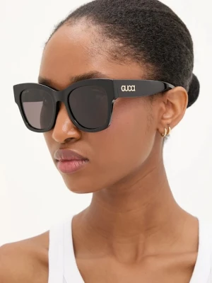 Gucci okulary przeciwsłoneczne damskie kolor czarny GG1789S