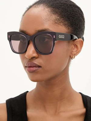 Gucci okulary przeciwsłoneczne damskie kolor czarny GG1789S