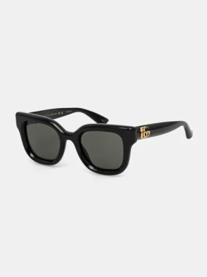 Gucci okulary przeciwsłoneczne damskie kolor czarny GG1828S