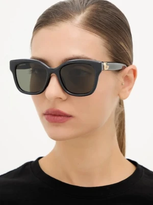 Gucci okulary przeciwsłoneczne damskie kolor czarny GG1830SK