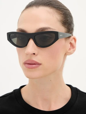 Gucci okulary przeciwsłoneczne damskie kolor czarny GG1919S