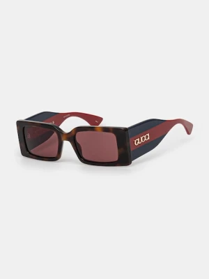 Gucci okulary przeciwsłoneczne damskie kolor pomarańczowy GG1860S