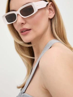 Gucci okulary przeciwsłoneczne damskie kolor różowy GG1528S