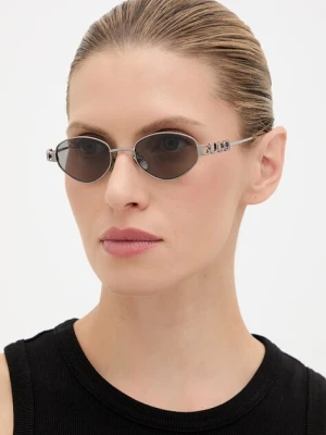 Gucci okulary przeciwsłoneczne damskie kolor srebrny GG1935S