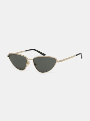 Gucci okulary przeciwsłoneczne damskie kolor żółty GG1879S