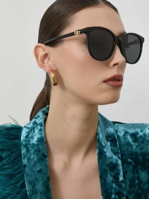 Gucci okulary przeciwsłoneczne GG1180SK damskie kolor czarny