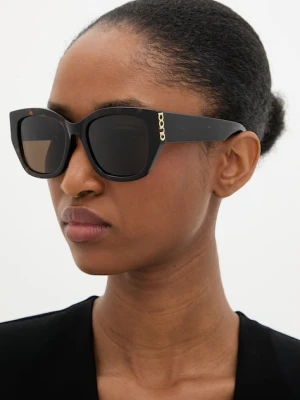 Gucci Okulary przeciwsłoneczne kocie oczy damskie