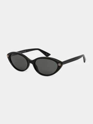 Gucci okulary przeciwsłoneczne kocie oczy damskie czarny