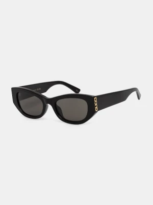 Gucci okulary przeciwsłoneczne kwadratowe damskie czarny