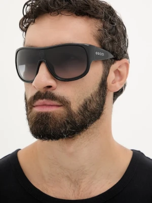 Gucci okulary przeciwsłoneczne męskie czarny