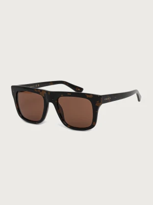 Gucci okulary przeciwsłoneczne męskie brązowy