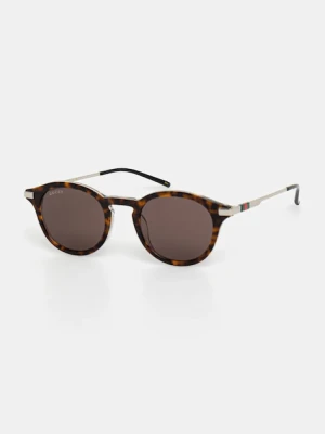 Gucci okulary przeciwsłoneczne męskie kolor brązowy GG1890S