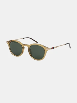Gucci okulary przeciwsłoneczne męskie kolor brązowy GG1890S