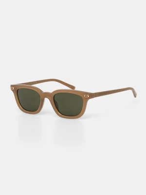 Gucci okulary przeciwsłoneczne męskie kolor brązowy GG1946S