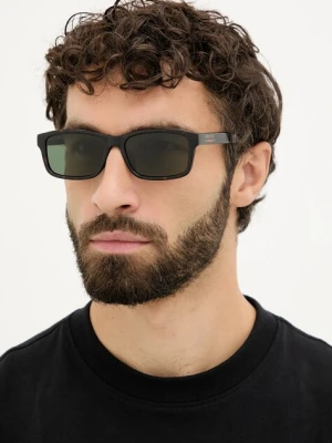 Gucci okulary przeciwsłoneczne męskie kolor brązowy GG1986SA