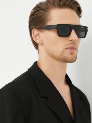 Gucci okulary przeciwsłoneczne męskie kolor czarny