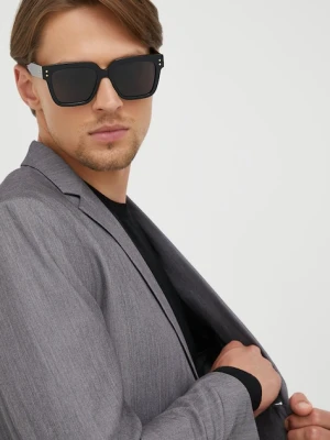 Gucci okulary przeciwsłoneczne męskie kolor czarny
