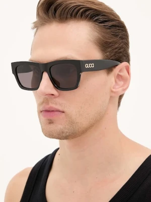 Gucci okulary przeciwsłoneczne męskie kolor czarny GG1793S