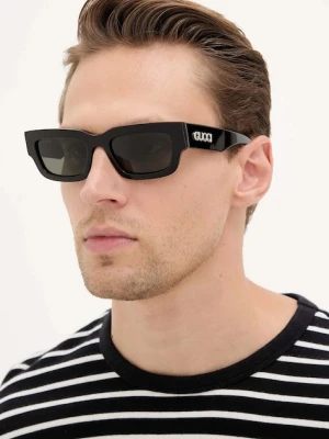 Gucci okulary przeciwsłoneczne męskie kolor czarny GG1838S
