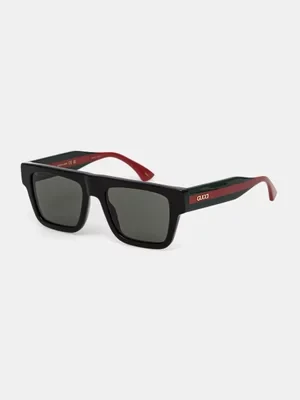 Gucci okulary przeciwsłoneczne męskie kolor czarny GG1868S