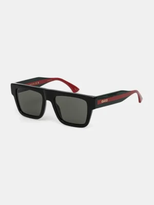 Gucci okulary przeciwsłoneczne męskie kolor czarny GG1868S