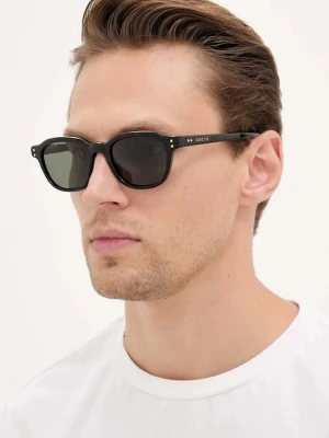 Gucci okulary przeciwsłoneczne męskie kolor czarny GG1892S