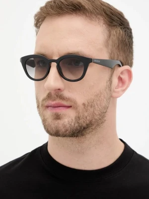 Gucci okulary przeciwsłoneczne męskie kolor czarny GG1934S