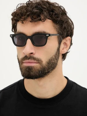 Gucci okulary przeciwsłoneczne męskie kolor czarny GG1946S