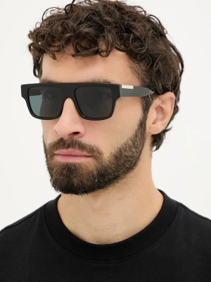 Gucci okulary przeciwsłoneczne męskie kolor czarny GG1960S