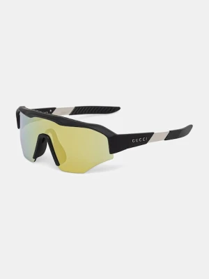 Gucci okulary przeciwsłoneczne męskie kolor czarny GG2017S