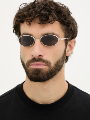Gucci okulary przeciwsłoneczne męskie kolor srebrny GG1942S