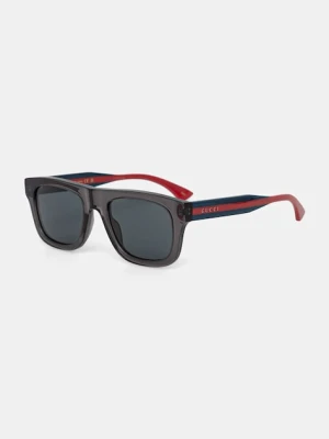Gucci okulary przeciwsłoneczne męskie kolor szary GG1991S