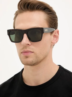 Gucci okulary przeciwsłoneczne męskie kolor zielony GG1793S