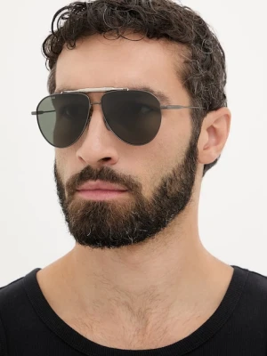 Gucci okulary przeciwsłoneczne pilotki męskie
