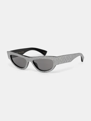 Gucci okulary przeciwsłoneczne srebrny