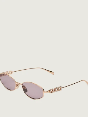 Gucci Okulary przeciwsłoneczne złoty