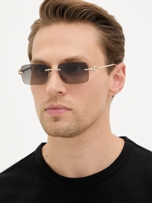 Gucci okulary przeciwsłoneczne złoty