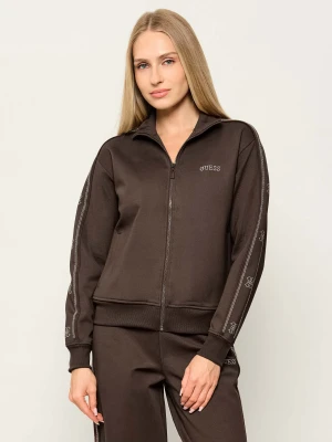 GUESS ACTIVE Bluza Octavia | Regular Fit brązowy