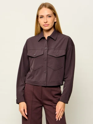 GUESS ACTIVE Kurtka Rhea | Cropped Fit fioletowy