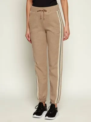 GUESS ACTIVE Spodnie jogger MURIEL | Regular Fit | z dodatkiem wełny