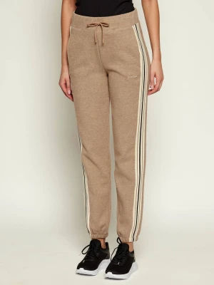 GUESS ACTIVE Spodnie jogger MURIEL | Regular Fit | z dodatkiem wełny