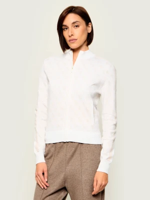 GUESS ACTIVE Sweter Aneira | Regular Fit | z dodatkiem wełny biały