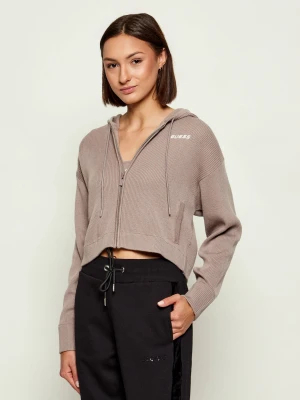 GUESS ACTIVE Sweter FLAMINIA | Cropped Fit | z dodatkiem wełny
