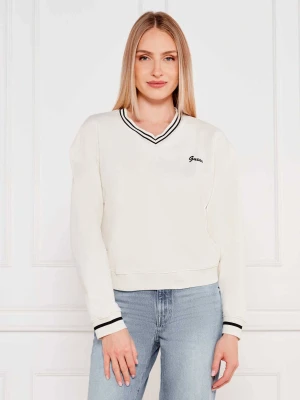 GUESS ACTIVE Sweter Iris | Regular Fit ecru