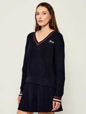 GUESS ACTIVE Sweter SABINA | Relaxed fit | z dodatkiem wełny