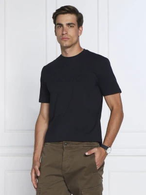 GUESS ACTIVE T-shirt ALPHY | Regular Fit granatowy