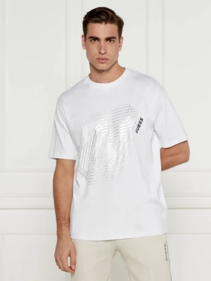 GUESS ACTIVE T-shirt CAPH | Regular Fit biały