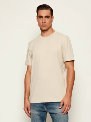 GUESS ACTIVE T-shirt HEDLEY | Regular Fit beżowy