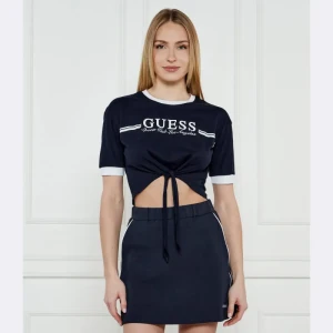 GUESS ACTIVE T-shirt KNOT | Cropped Fit